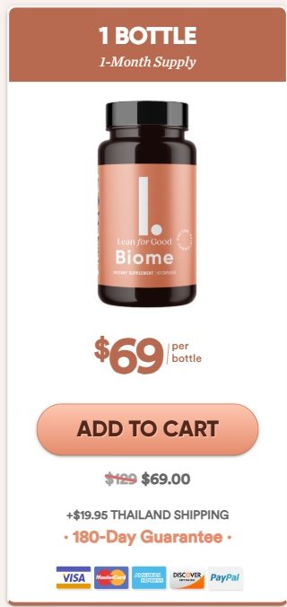 LeanBiome 1 bottle price